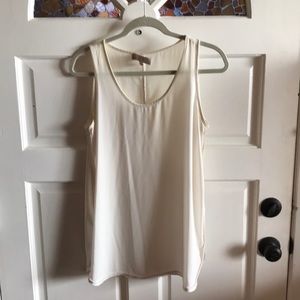 Loft white long tank